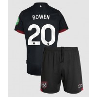 Otroški Nogometni dresi West Ham United Jarrod Bowen #20 Gostujoči 2024-25 Kratek Rokav (+ Kratke hlače)